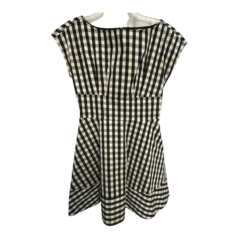 kate spade Black and White Checkered Midi Dress - Picture 3 of 6